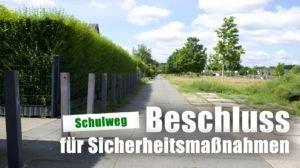 Schmetterlingswiesen Verkehrssicherheit