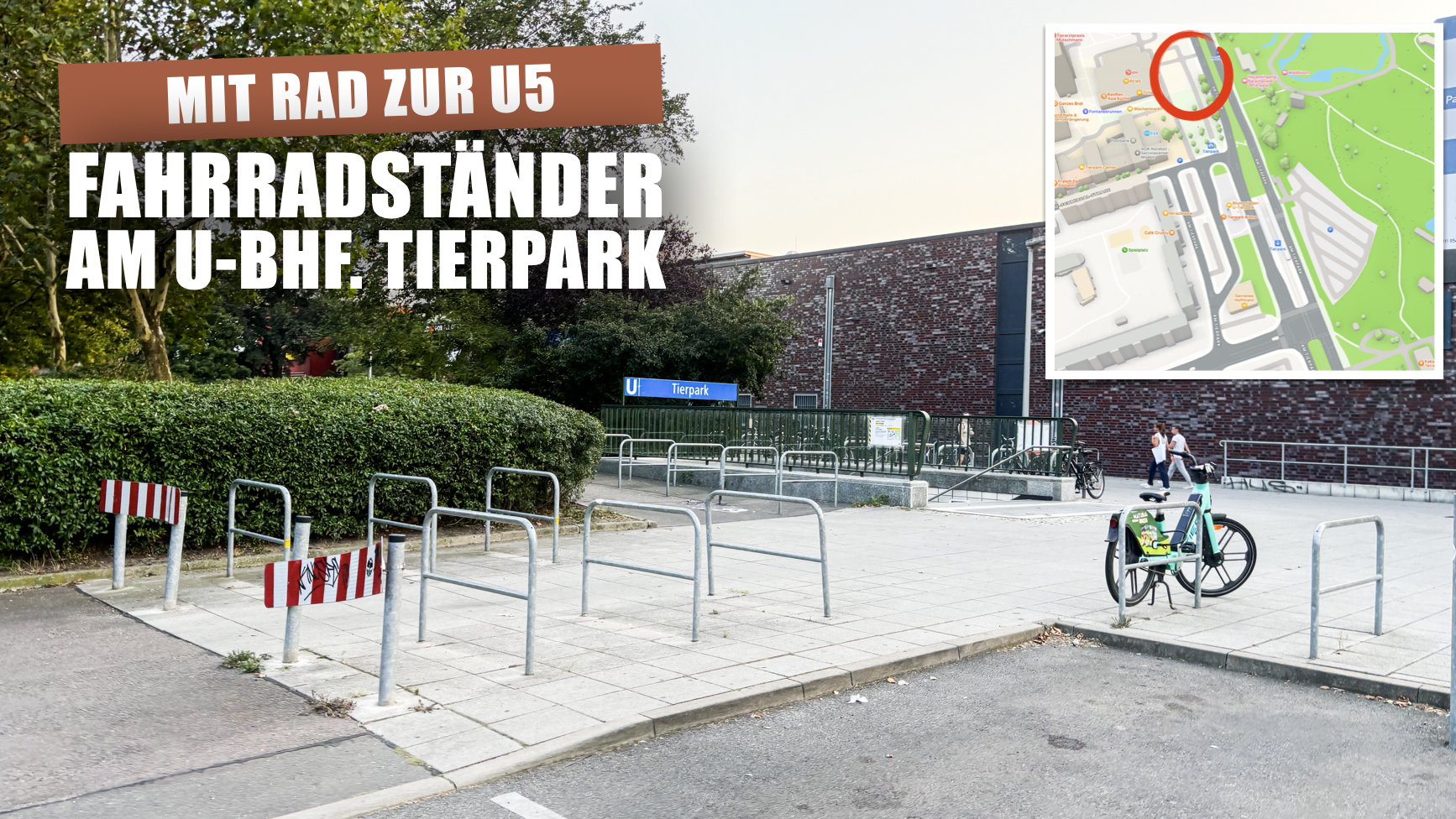 U Tierpark Fahrradständer