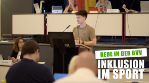 Inklusion im Sport BVV-Rede